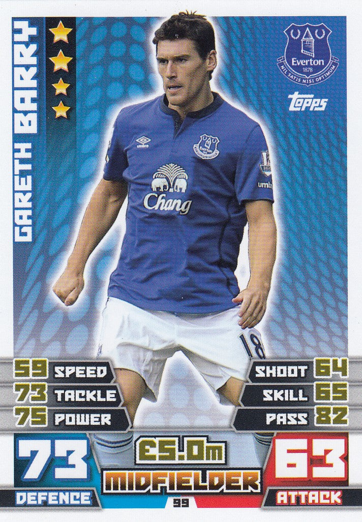 099. GARETH BARRY - EVERTON