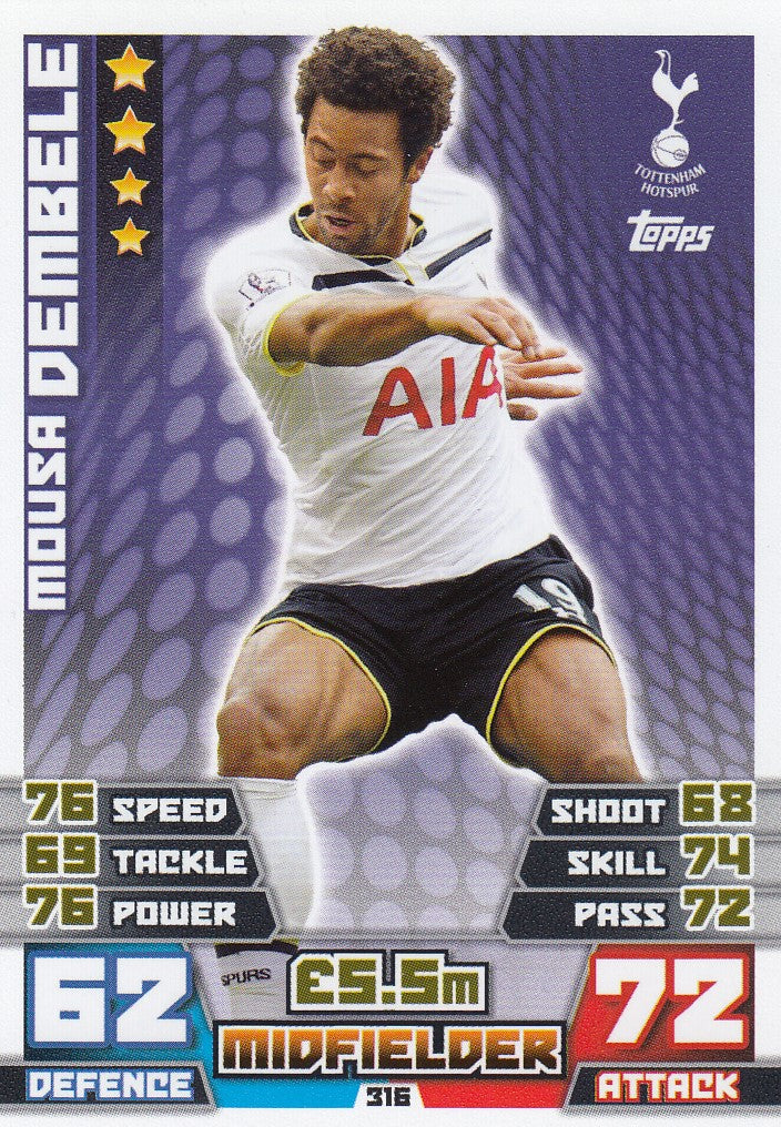 316. MOUSA DEMBELE - TOTTENHAM