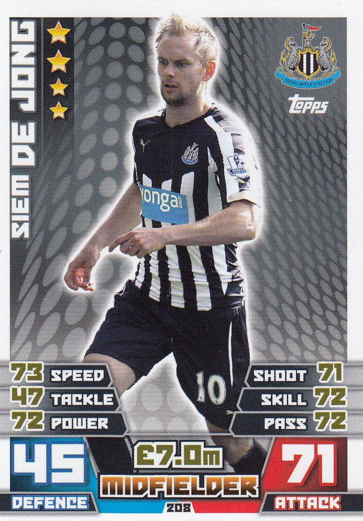 208. SIEM DE JONG - NEWCASTLE