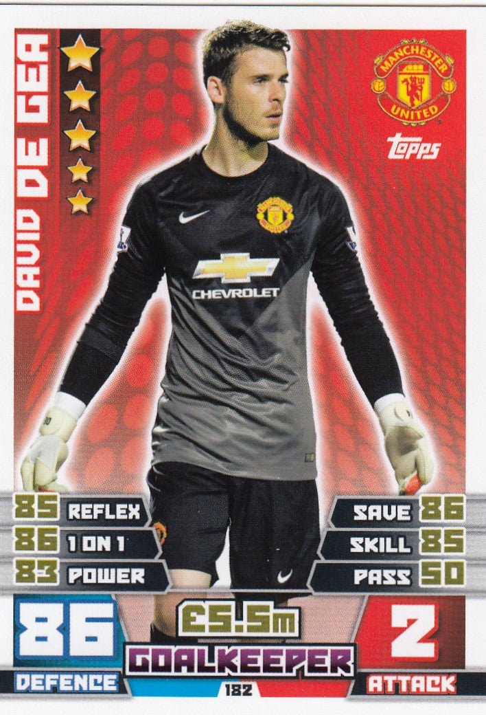 182. DAVID DE GEA - MANCHESTER UNITED