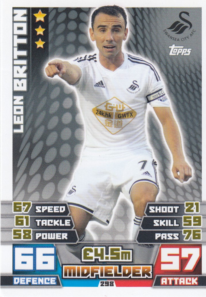 298. LEON BRITTON - SWANSEA CITY