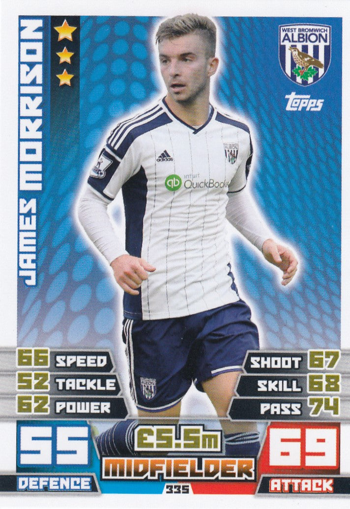 335. JAMES MORRISON - WEST BROMWICH