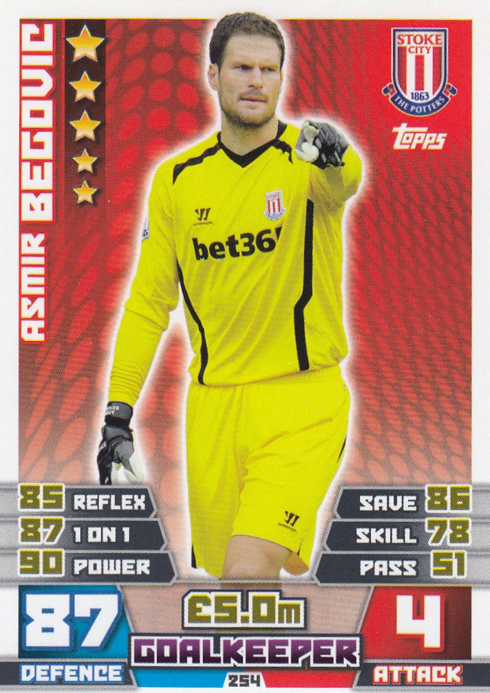 254. ASMIR BEGOVIC - STOKE CITY