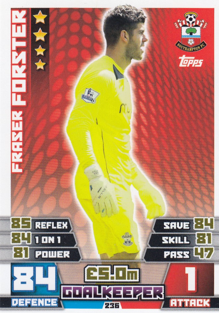 236. FRASER FORSTER - SOUTHAMPTON