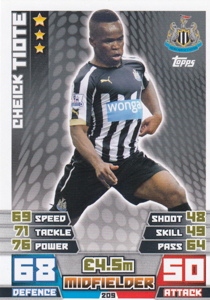 209. CHEICK TIOTE - NEWCASTLE