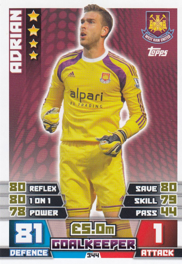344. ADRIAN - WEST HAM