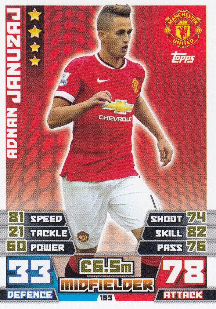 193. ADNAN JANUZAJ - MANCHESTER UNITED