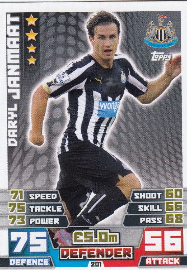 201. DARYL JANMAAT - NEWCASTLE