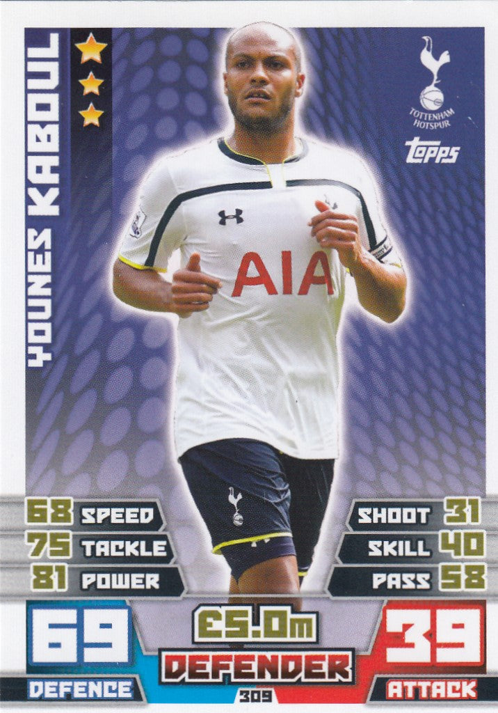 309. YOUNES KABOUL - TOTTENHAM