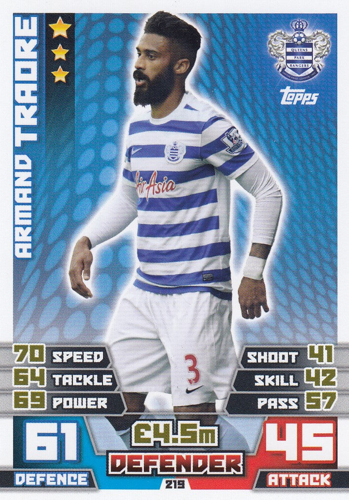 219. ARMAND TRAORE - QUEENS PARK RANGERS