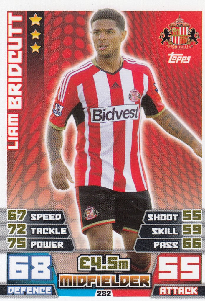 282. LIAM BRIDCUTT - SUNDERLAND