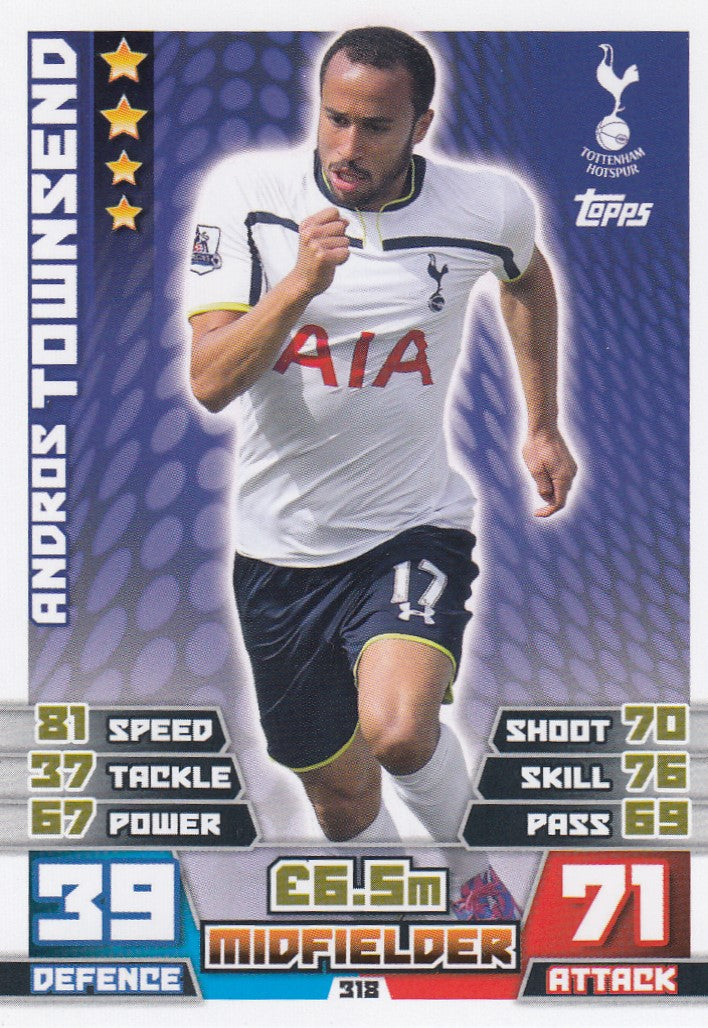 318. ANDROS TOWNSEND - TOTTENHAM