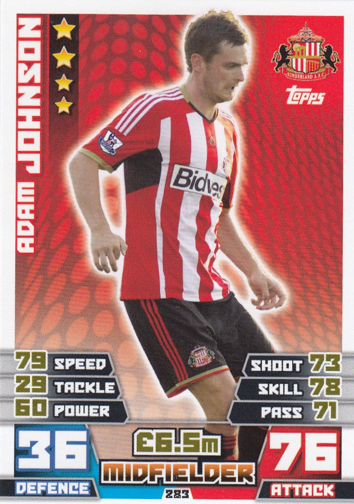 283. ADAM JOHNSON - SUNDERLAND