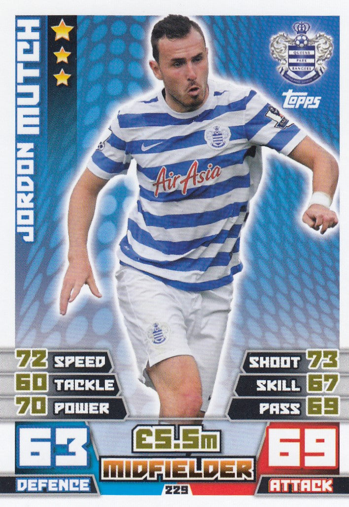 229. JORDON MUTCH - QUENNS PARK RANGERS