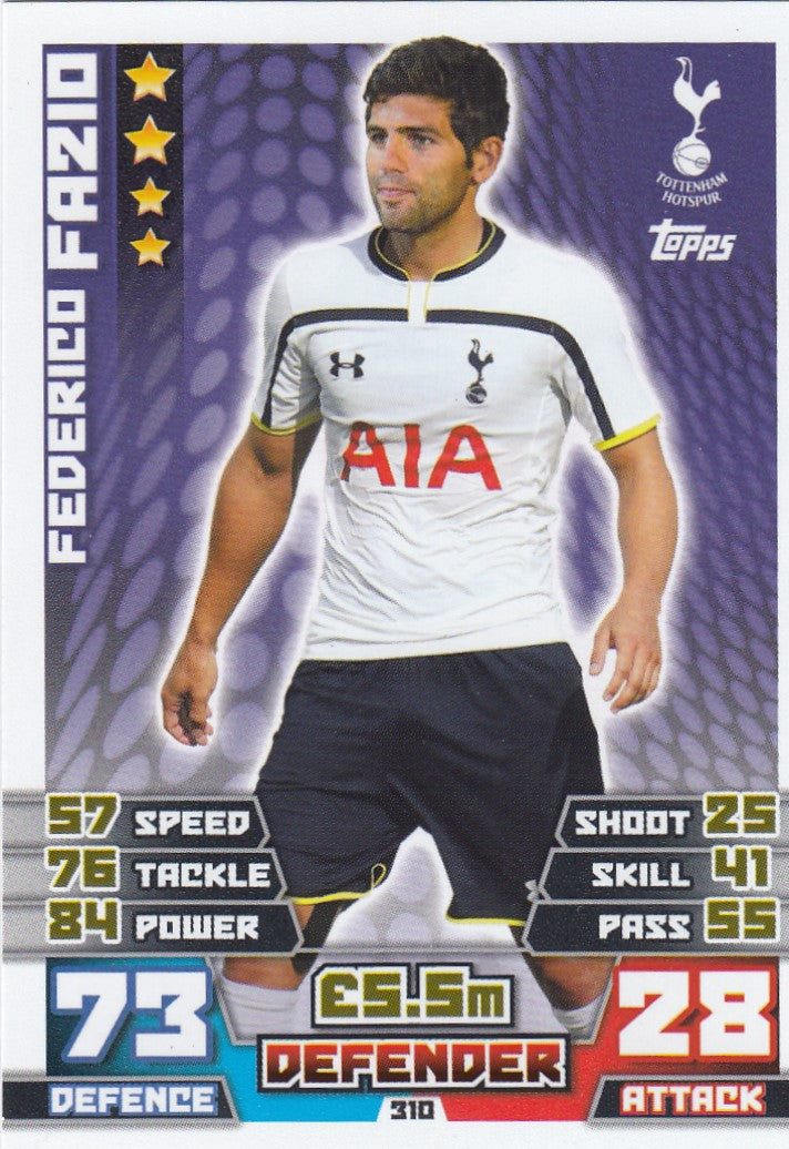 310. FEDERICO FAZIO - TOTTENHAM