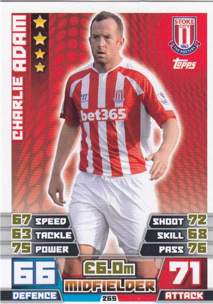 265. CHARLIE ADAM - STOKE CITY