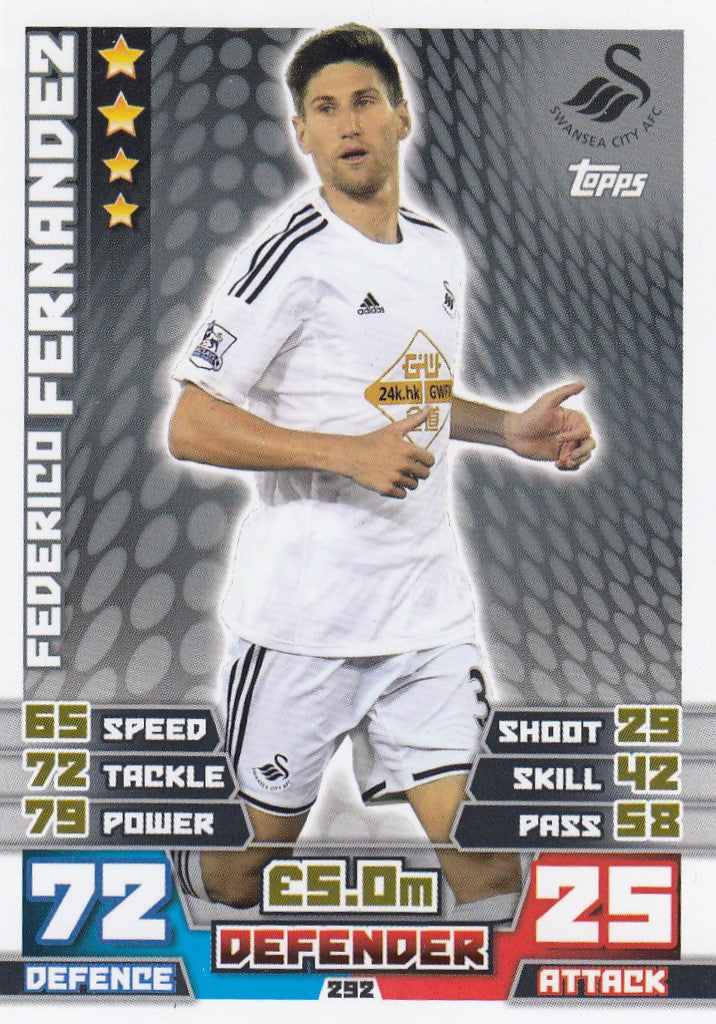 292. FEDERICO FERNANDEZ - SWANSEA CITY