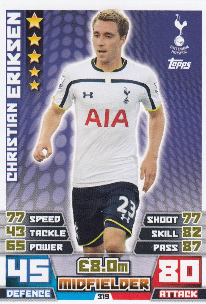 319. CHRISTIAN ERIKSEN - TOTTENHAM