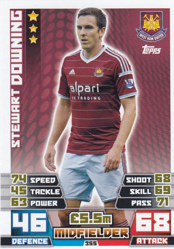 355. STEWART DOWNING - WEST HAM