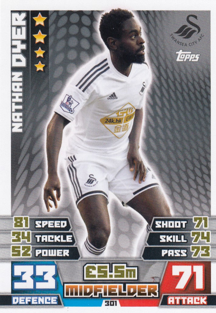 301. NATHAN DYER - SWANSEA CITY