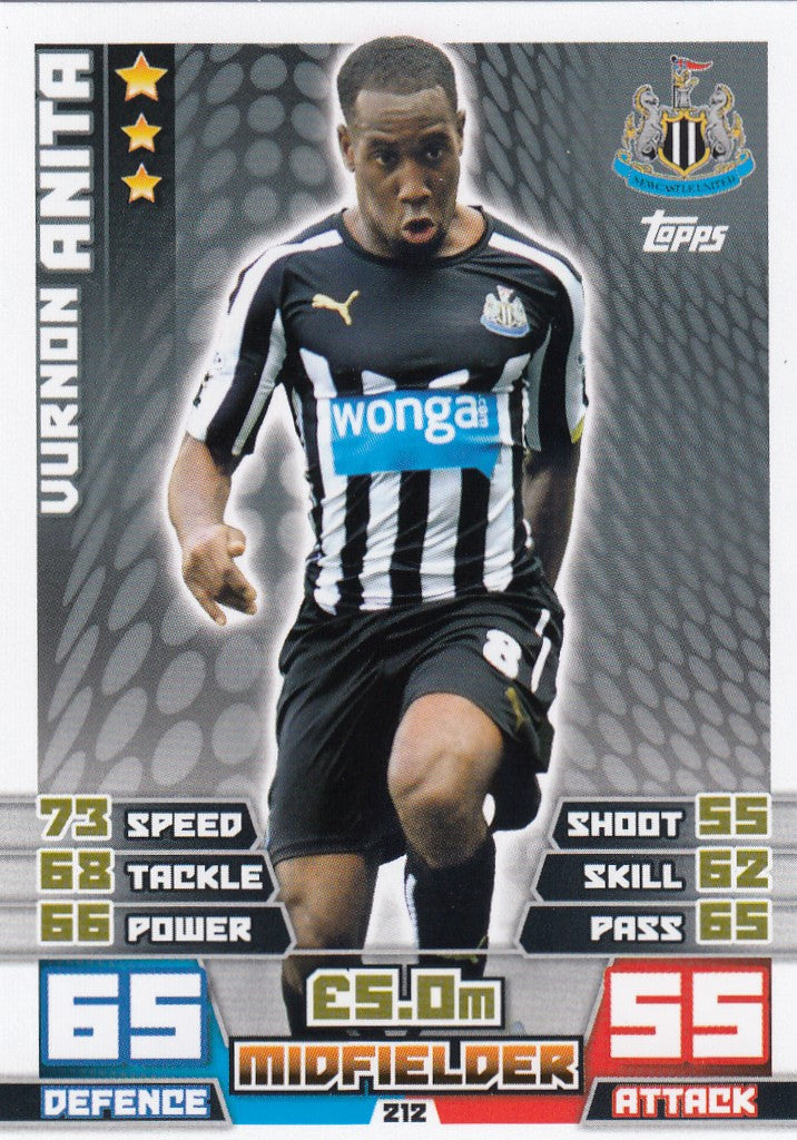 212. VURNON ANITA - NEWCASTLE