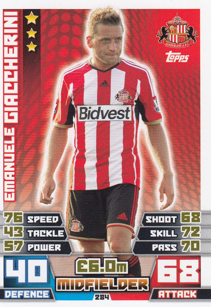 284. EMANUELE GIACCHERINI - SUNDERLAND