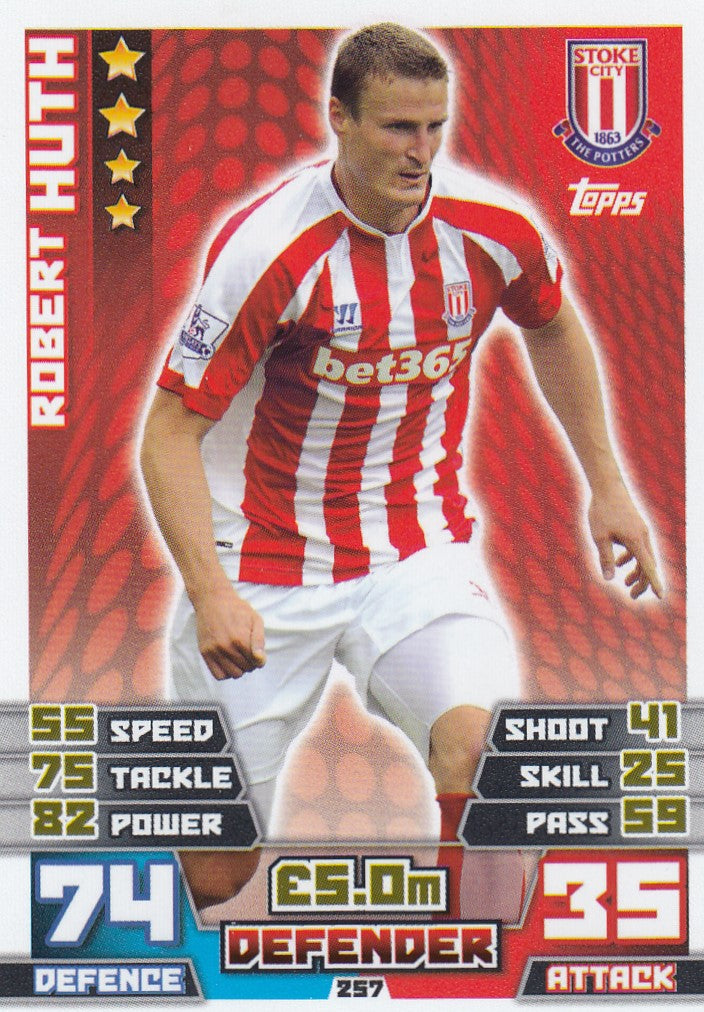 257. ROBERT HUTH - STOKE CITY