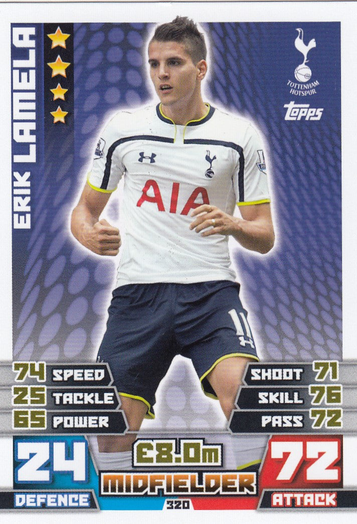 320. ERIK LAMELA - TOTTENHAM