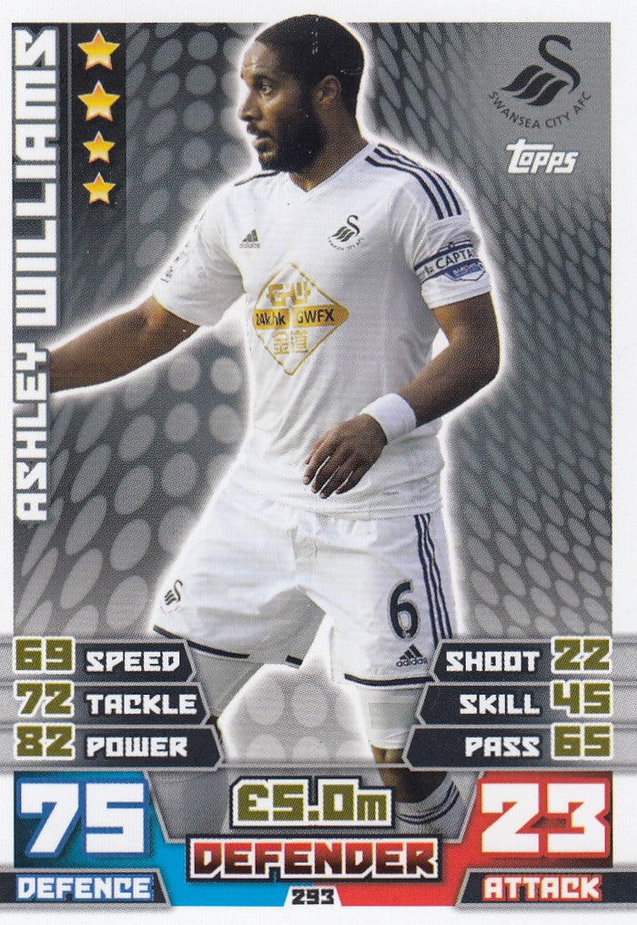 293. ASHLEY WILLIAMS - SWANSEA CITY