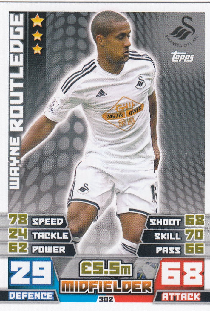 302. WAYNE ROUTLEDGE - SWANSEA CITY