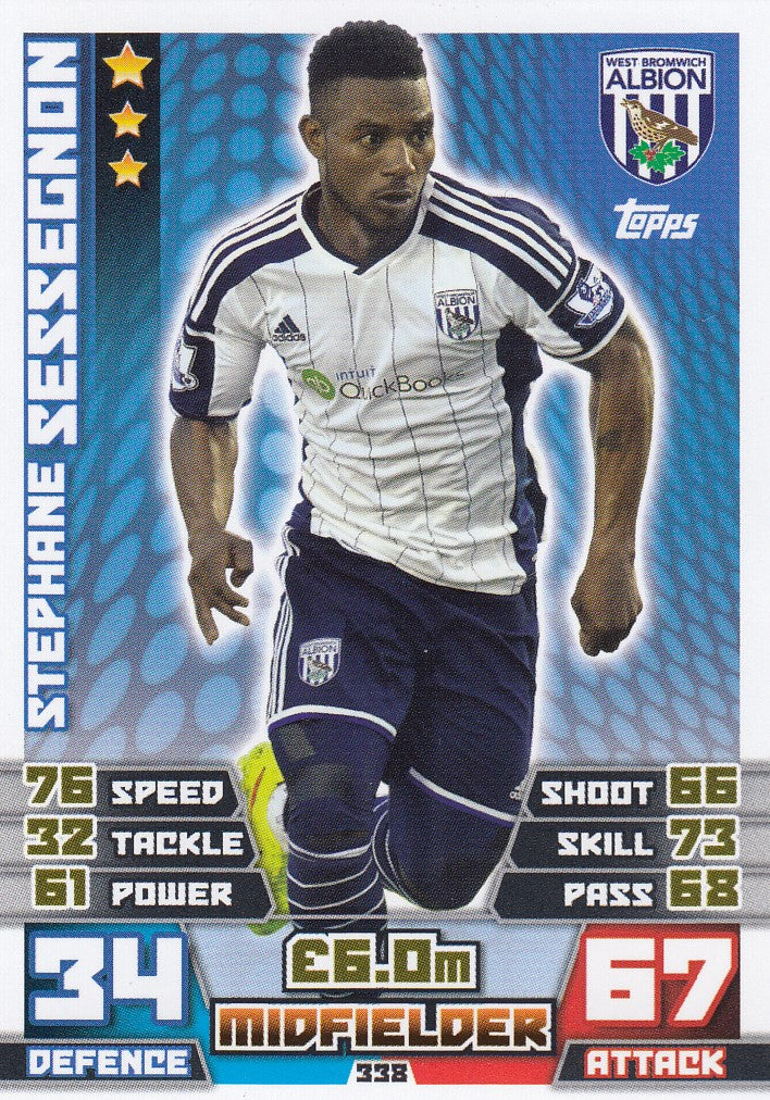 338. STEPHANE SESSEGNON - WEST BROMWICH