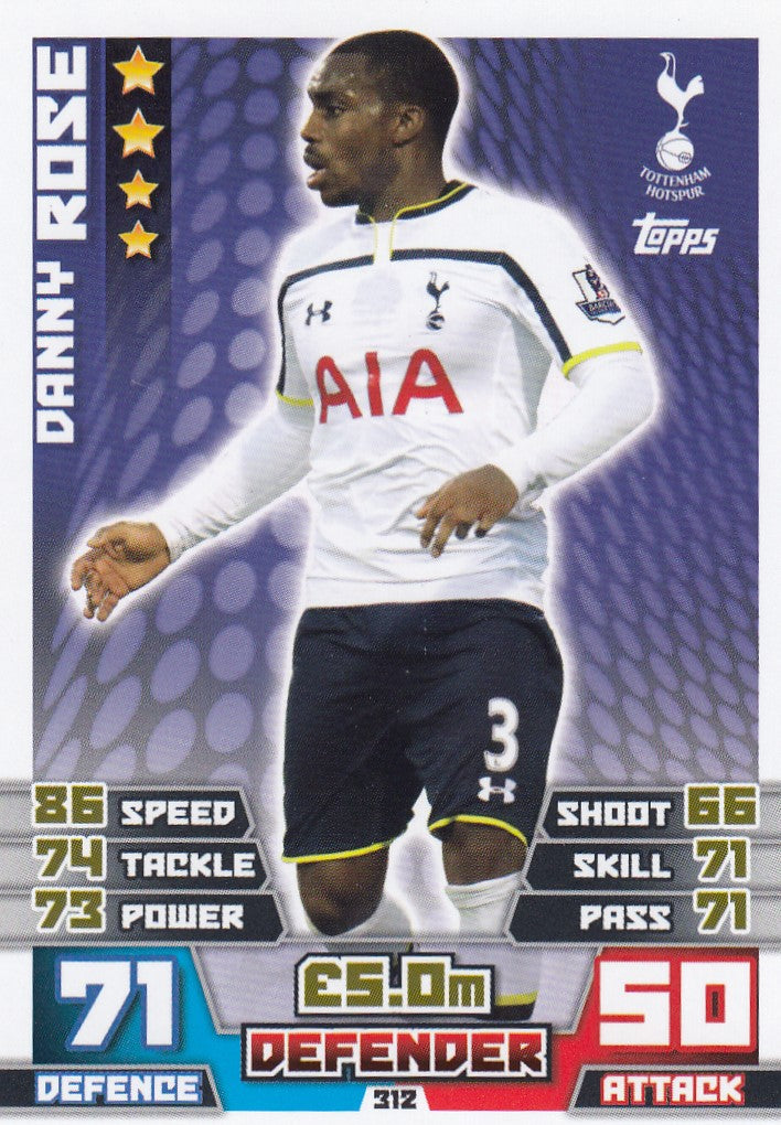 312. DANNY ROSE - TOTTENHAM