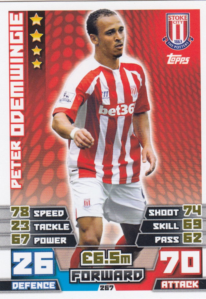 267. PETER ODEMWINGIE - STOKE CITY