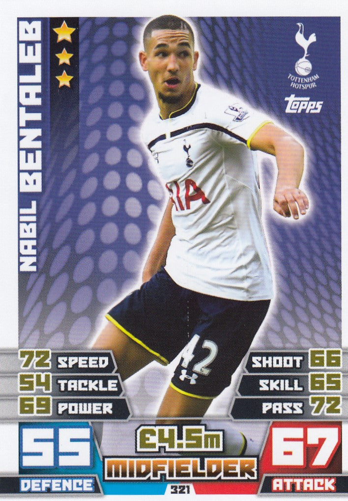 321. NABIL BENTALEB - TOTTENHAM