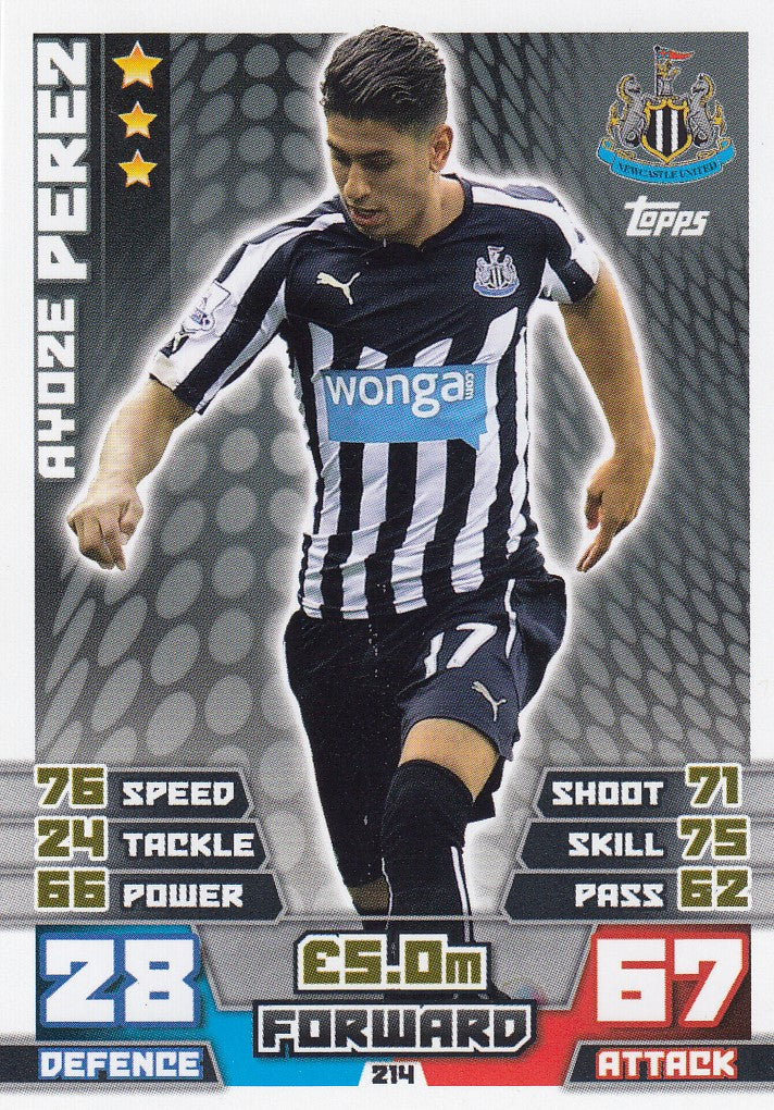 214. AYOZE PEREZ - NEWCASTLE