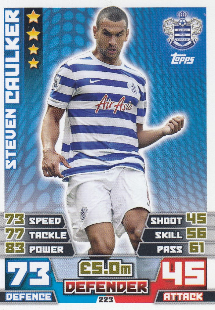 223. STEVEN CAULKER - QUEENS PARK RANGERS