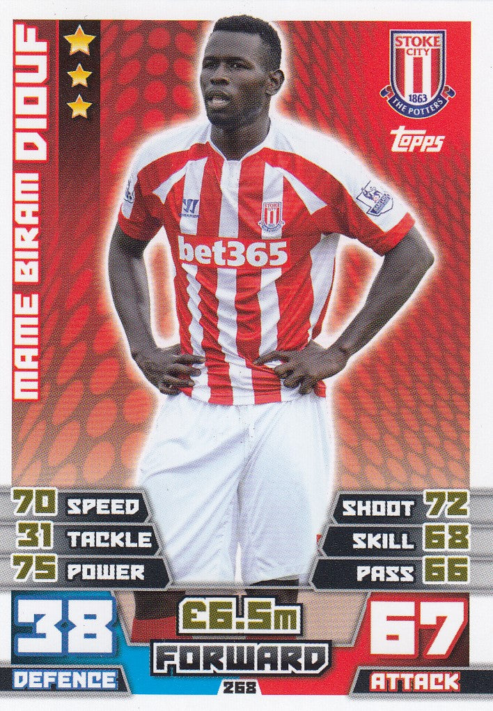 268. MAME BIRAM DIOUF - STOKE CITY