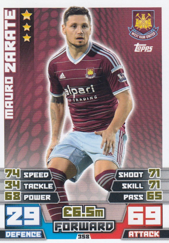 358. MAURO ZARATE - WEST HAM