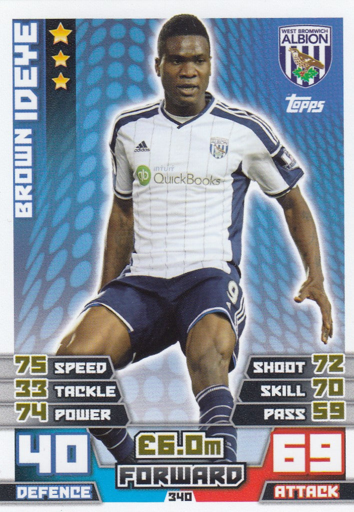 340. BROWN IDEYE - WEST BROMWICH