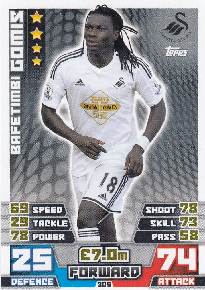 305. BAFETIMBI GOMIS - SWANSEA CITY