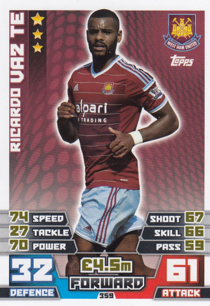 359. RICARDO VAZ TE - WEST HAM