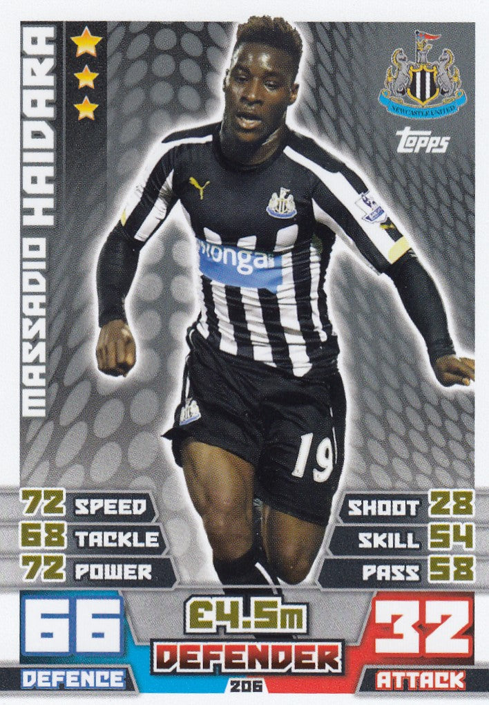206. MASSADIO HAIDARA - NEWCASTLE