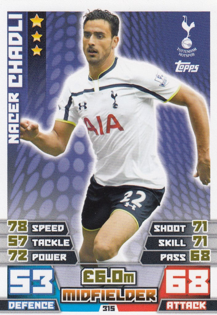 315. NACER CHADLI - TOTTENHAM