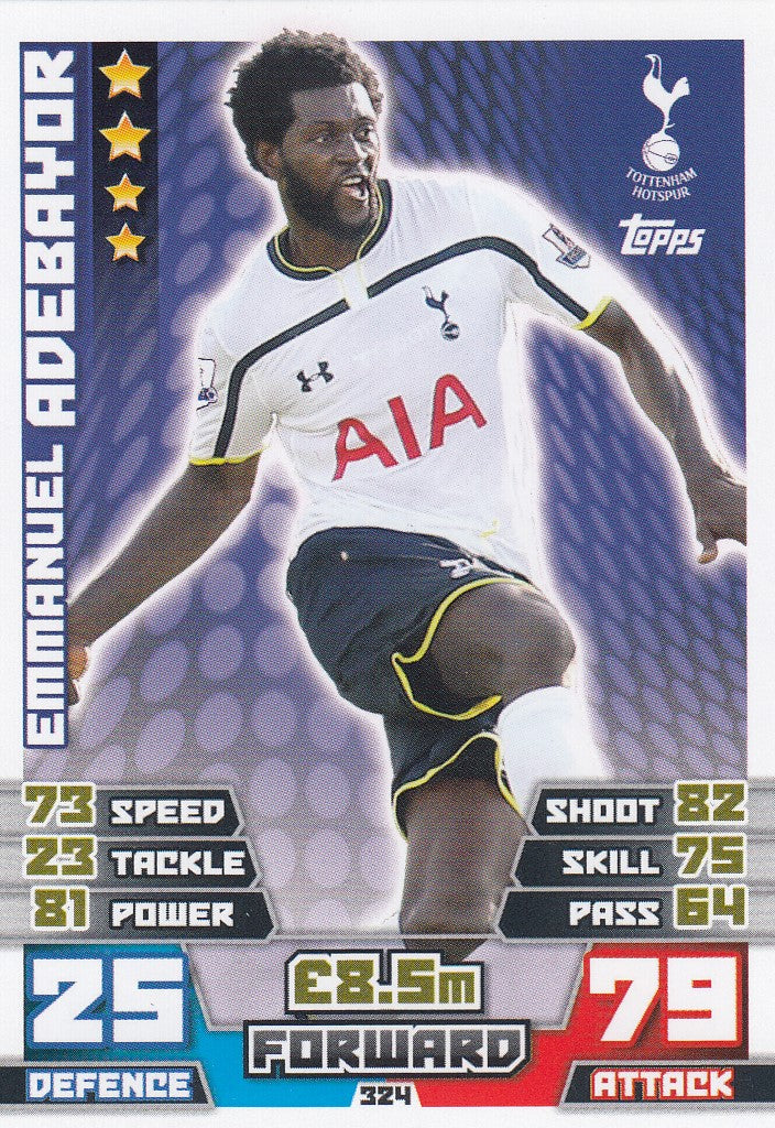 324. EMMANUEL ADEBAYOR - TOTTENHAM