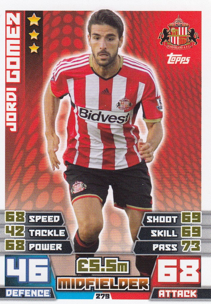 279. JORDI GOMEZ - SUNDERLAND