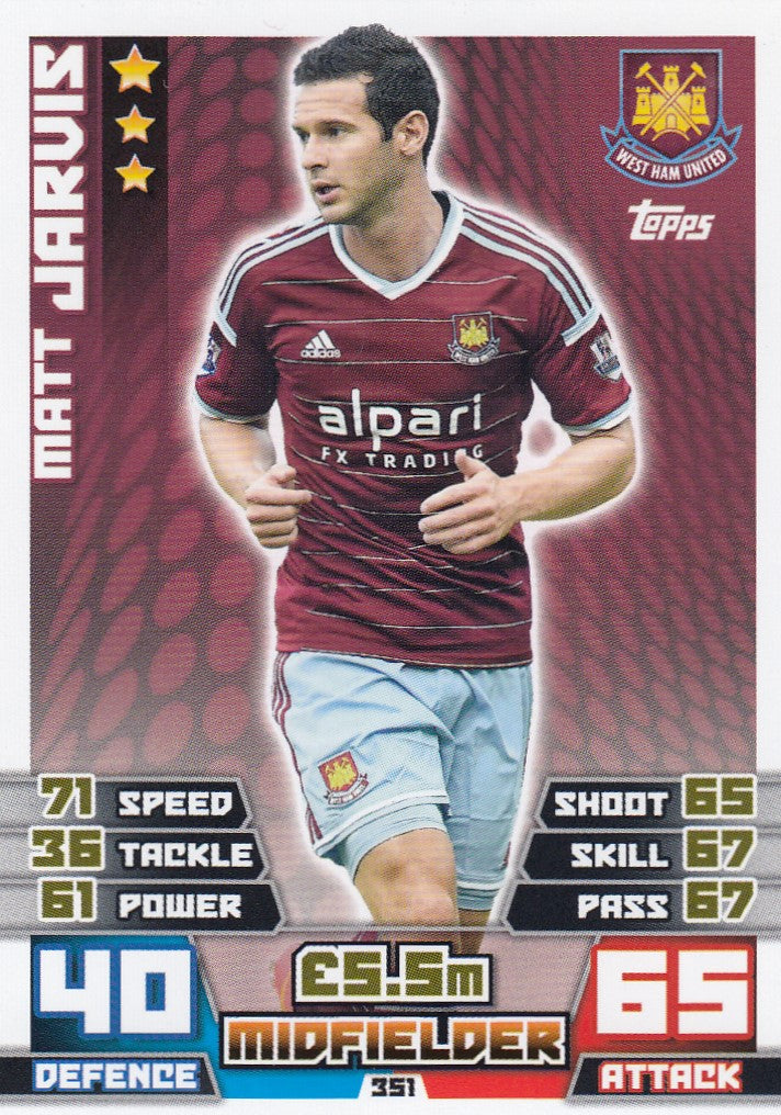 351. MATT JARVIS - WEST HAM