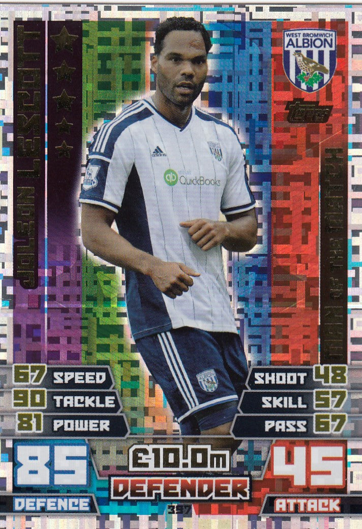 397. JOLEON LESCOTT - WEST BROMWICH - MAN OF THE MATCH