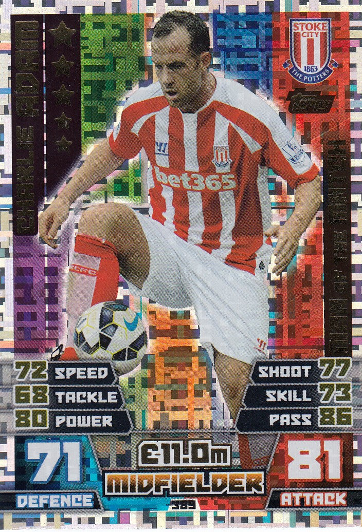 389. CHARLIE ADAM - STOKE CITY - MAN OF THE MATCH
