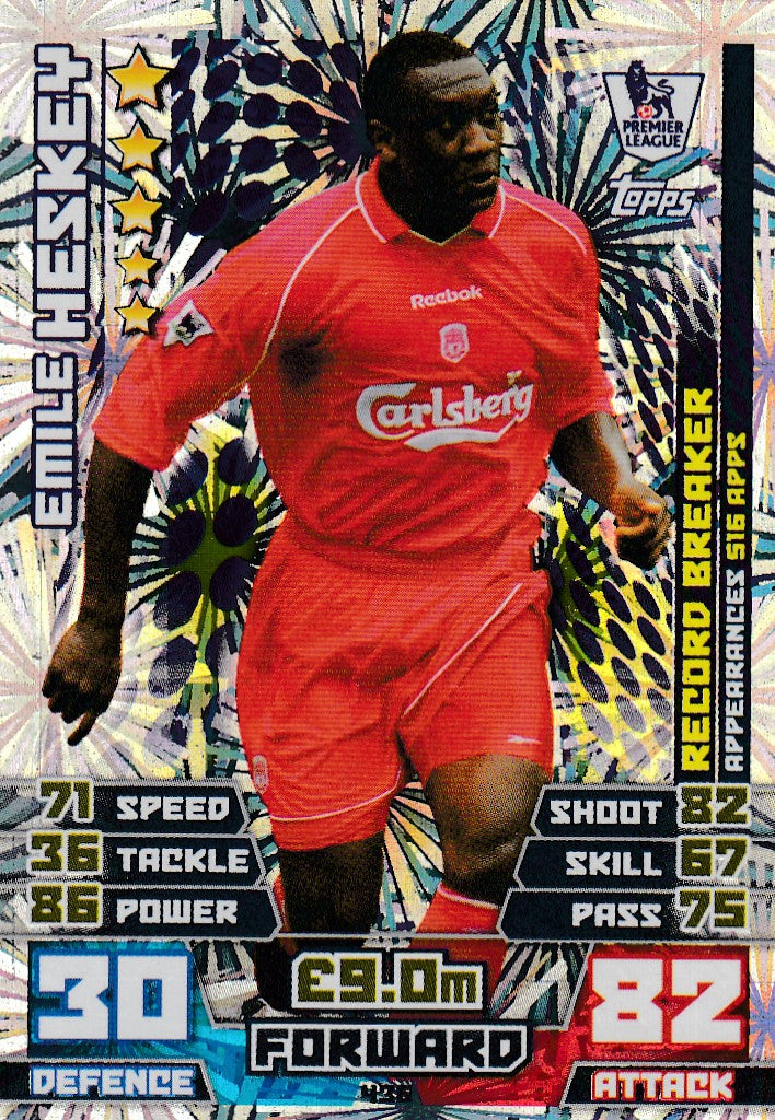 436. EMILE HESKEY - LIVERPOOL - PREMIER LEAGUE - RECORD BREAKER