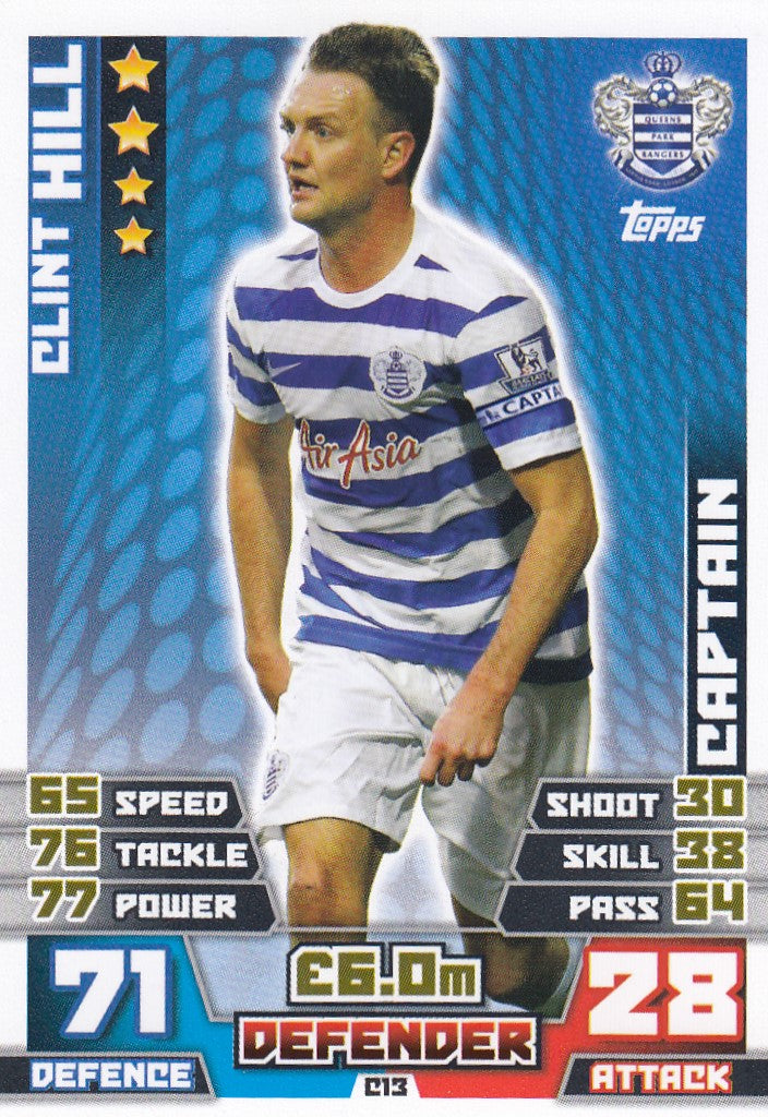 EX-C13. CLINT HILL - QUEENS PARK RANGERS - CAPTAIN